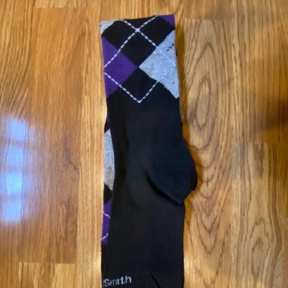 Women's Thigh High Argyle Socks-NWT    - Picture 4 of 7